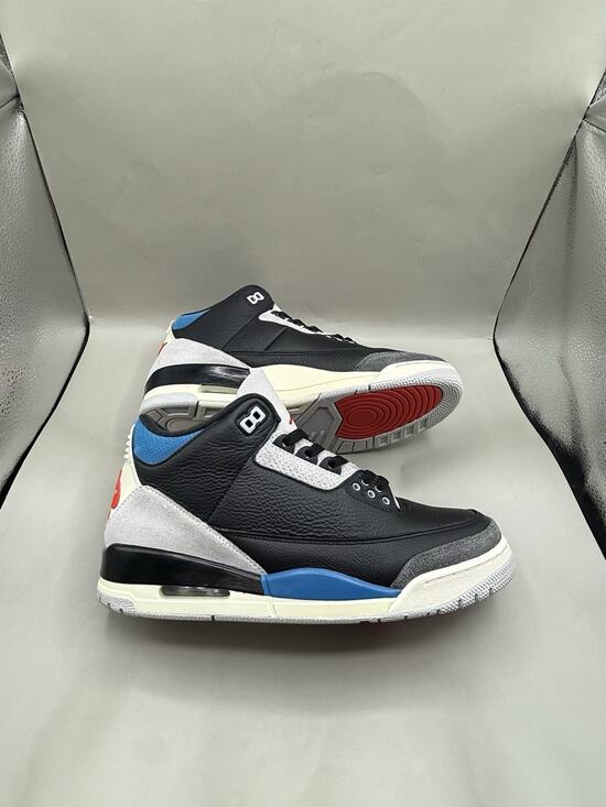 Authentic 2025 Air Jordan 3 Retro OG Rare Air No Box Men 9.5 Very Clean main image 5